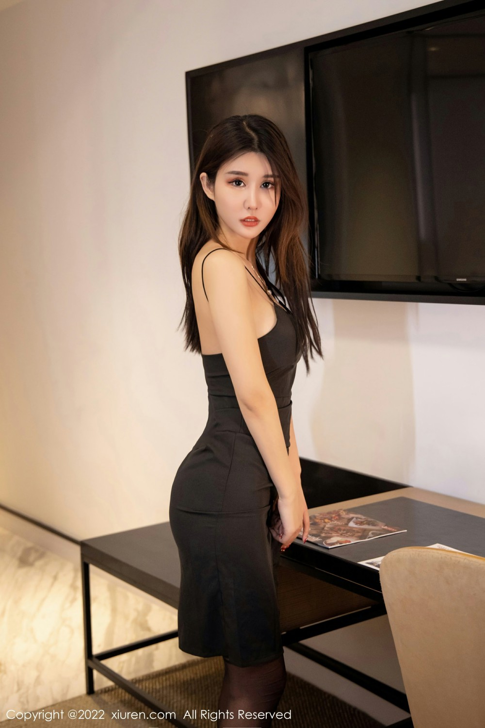 [XiuRen秀人网] 2022.05.07 No.4973 夏沫沫tifa 诱人黑丝 性感写真 [47+1P]