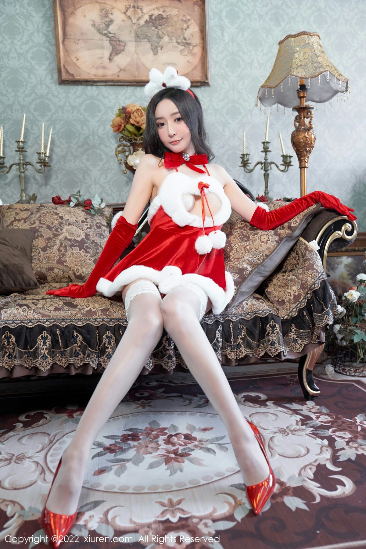 [XiuRen秀人网] 2022.12.26 No.6045 王馨瑶yanni 圣诞主题拍摄 性感写真 [76+1P]