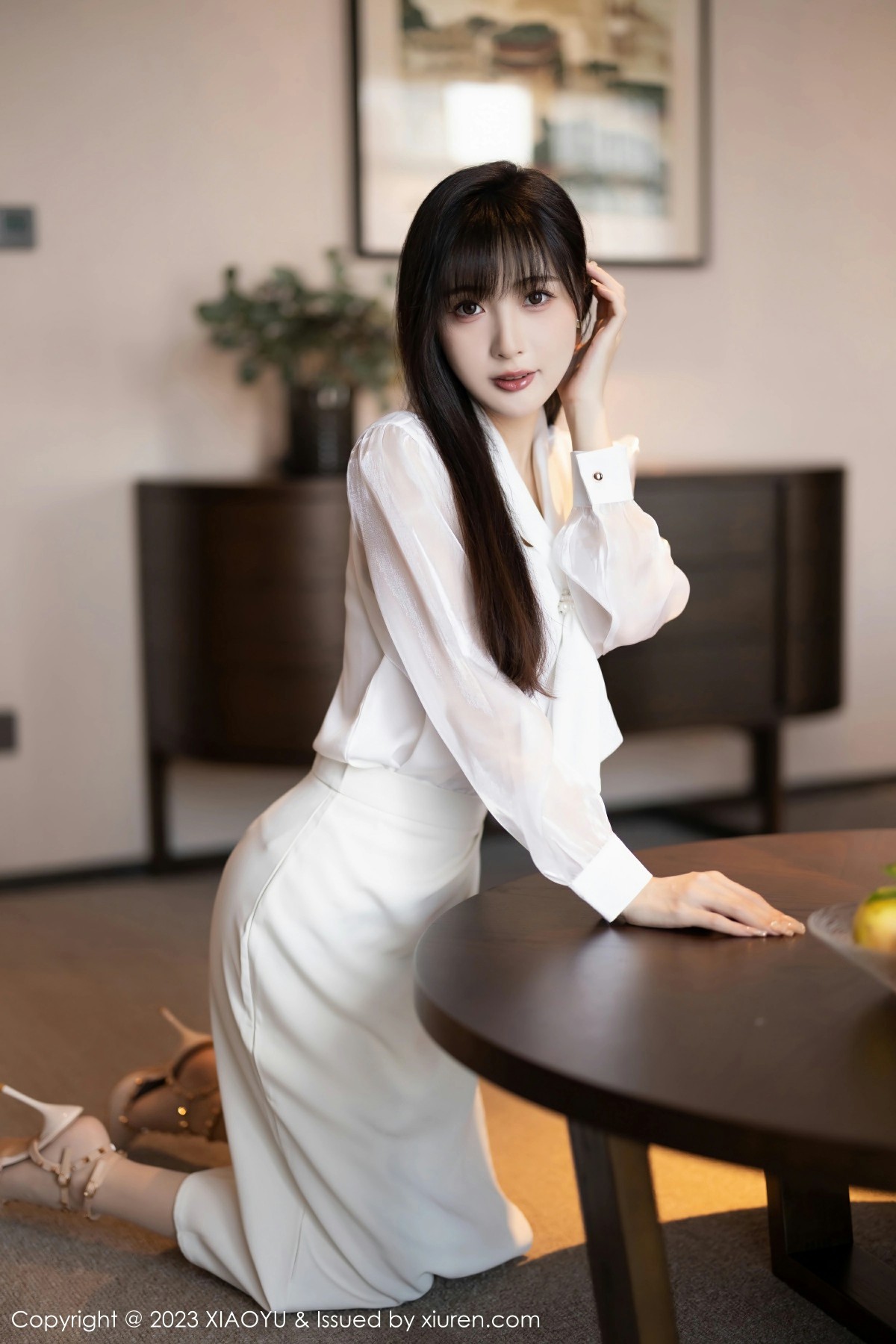 [XIAOYU语画界] 2023.08.09 VOL.1088 林星阑 性感白色连衣长裙 浅色内衣 贵州旅拍写真 [91+1P]